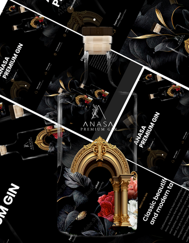 ANASA Gin packaging preview