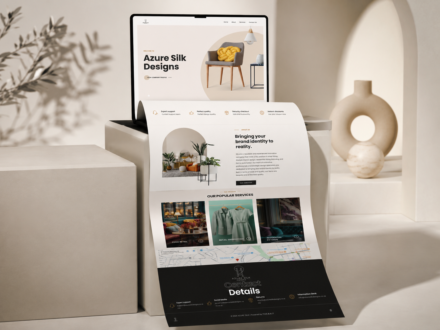 Azure Silk Website