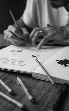 The Bait creative studio detail